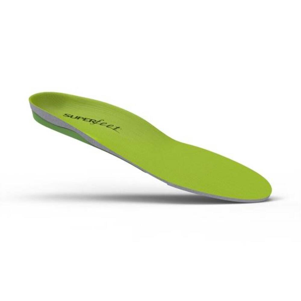 NEW SUPERFEET unisex all purpose support insole in green